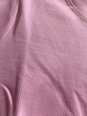 s Beden pembe Renk Calvin Klein Fitilli Crop