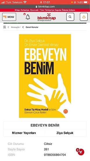 Ebeveyn Benim kitap