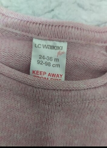 24-36 Ay Beden LCW kız çocuk kazak