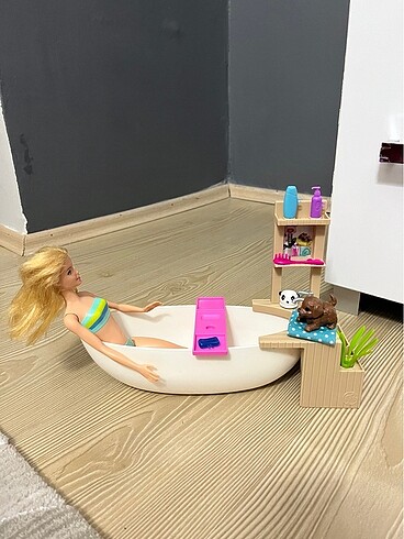 Barbie spa günü oyun seti