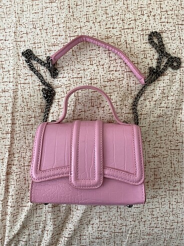 zara pembe çanta