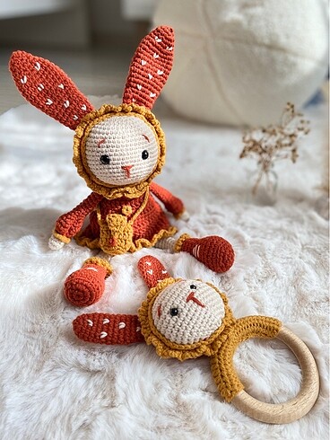  Beden Renk Bebek seti amigurumi