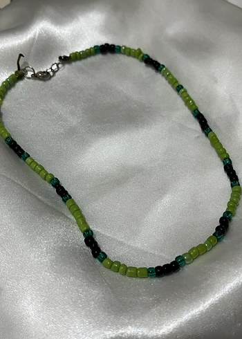 Yeşil Boncuklu Pinterest Kolye - Görsel 2