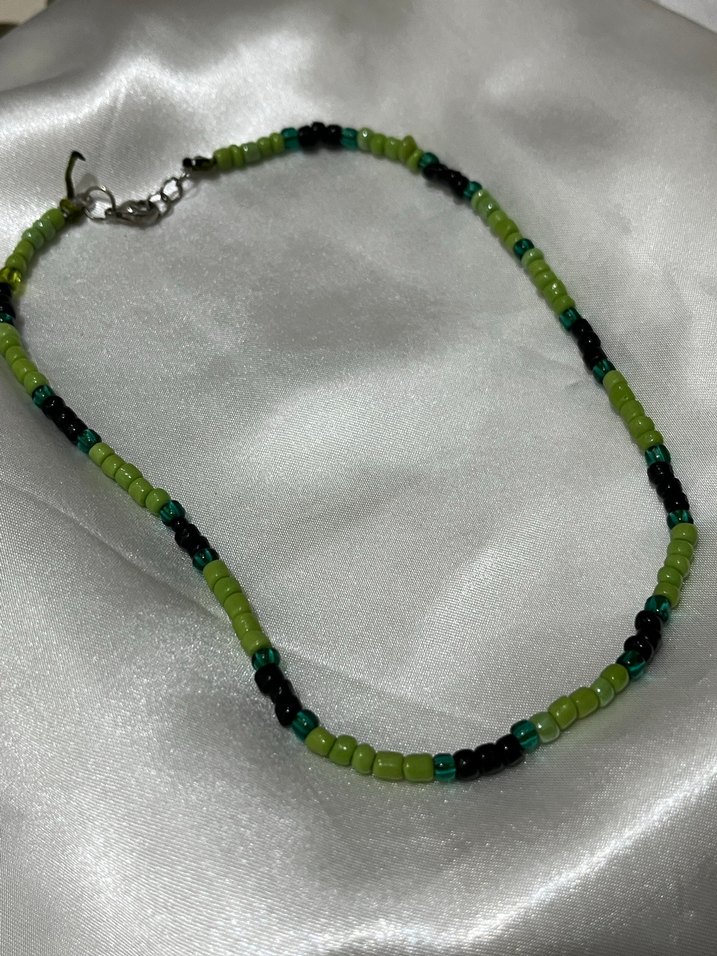 Yeşil Boncuklu Pinterest Kolye - Görsel 2