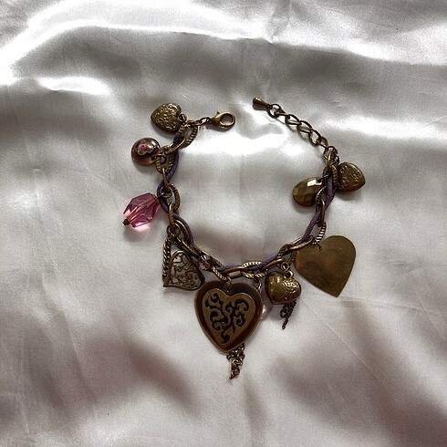 Lolita vintage kalpli charm bileklik