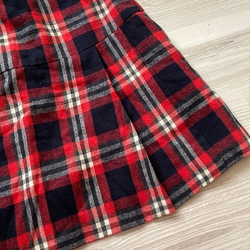 Bershka Kışlık ekose etek