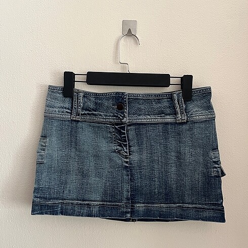 vintage y2k mini kot etek