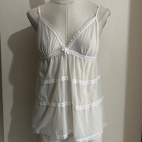 lolita coquette tül bluz