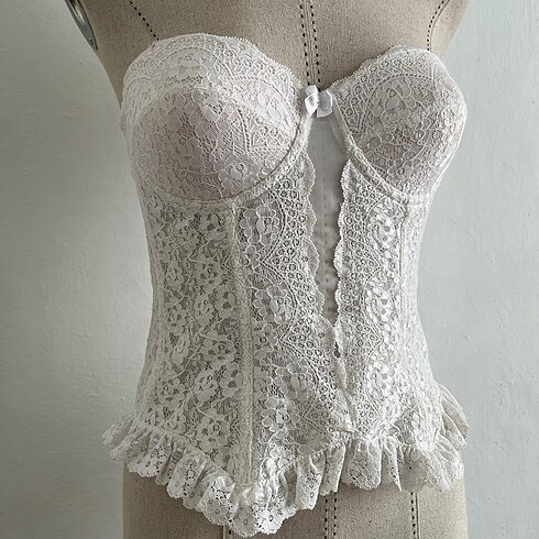 American Vintage Vintage y2k dantelli korse
