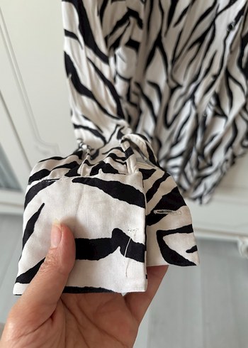 Zebra Desenli Uzun Kollu Gömlek - Görsel 3