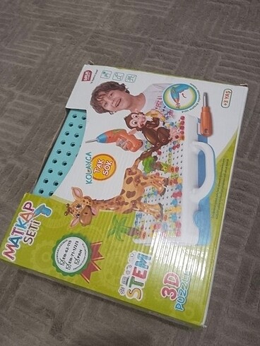 Diğer Çantalı 3D Eğitici Matkap Seti