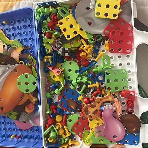 Beden Renk Çantalı 3D Eğitici Matkap Seti