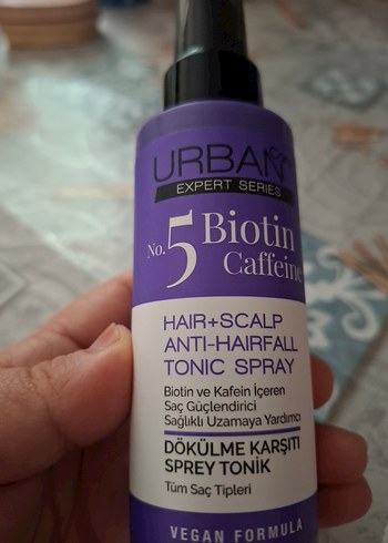 Urban Expert Series Biotin & Kafein Sprey Tonik - Görsel 3
