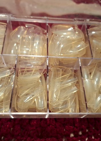 Tırnak tipsi şeffaf - Görsel 4