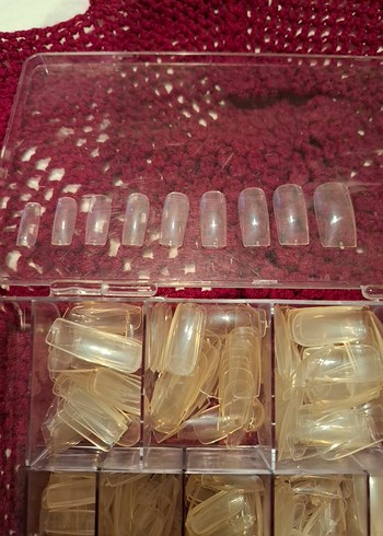 Tırnak tipsi şeffaf - Görsel 6