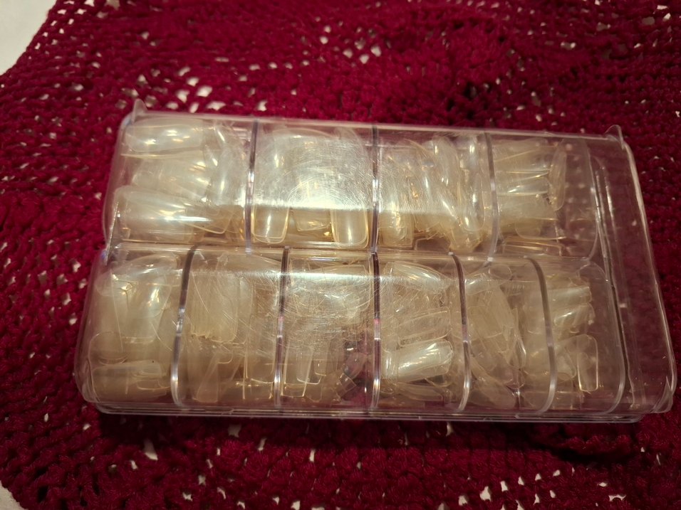 Tırnak tipsi şeffaf - Görsel 3