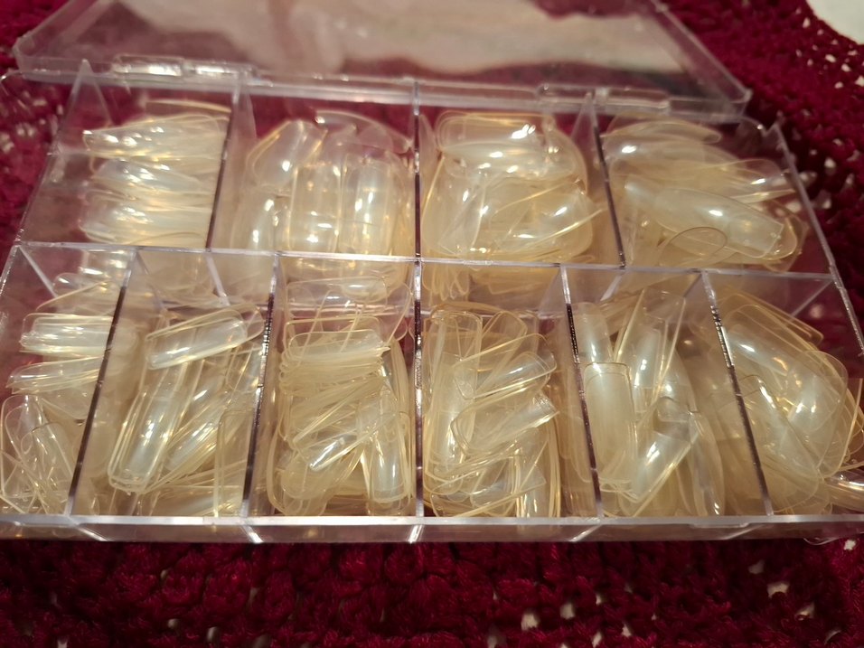 Tırnak tipsi şeffaf - Görsel 4