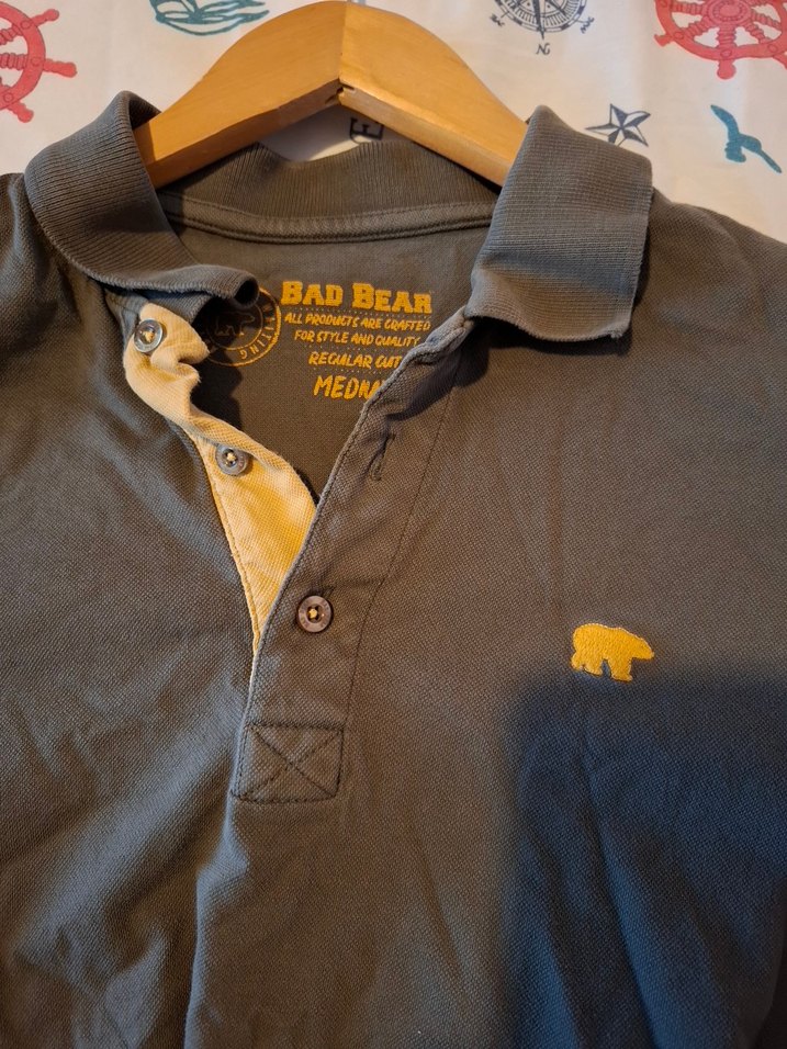 Erkek Polo Tişört Düğmeli Yaka - Görsel 3