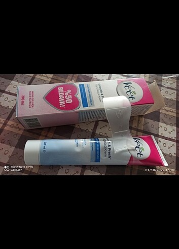 Veet hassas ciltler için tüy dökücü krem büyük boy 200 ml.