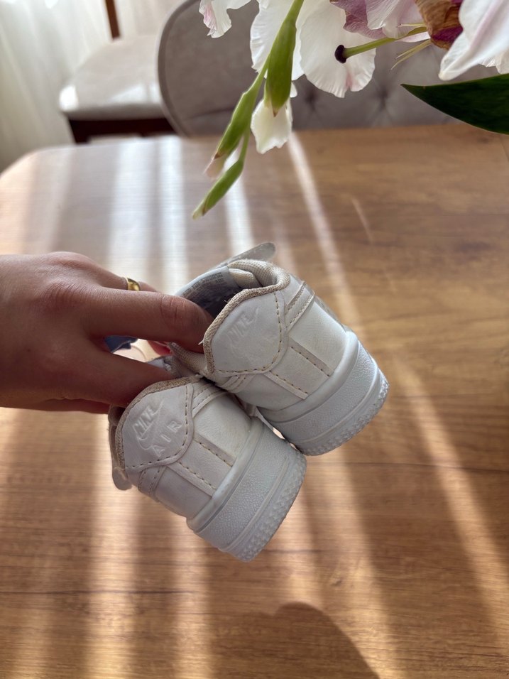 Beyaz Erkek Çocuk Spor Ayakkabı Velcro - Görsel 4