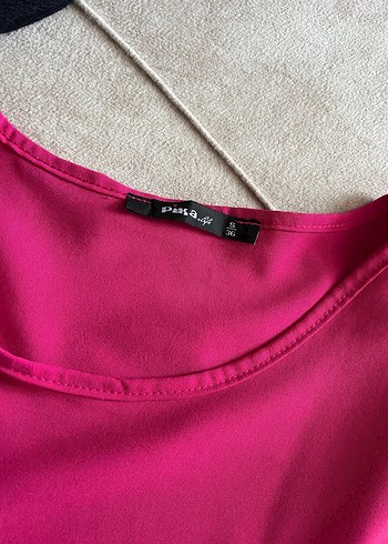 Pembe Drapeli Uzun Bohem Elbise - Görsel 3