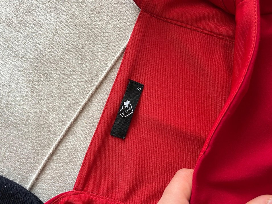 Parlak Kırmızı Drapeli Midi Abiye Elbise - Görsel 5