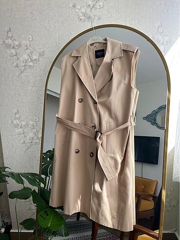 40 Beden camel Renk LCW trençkot