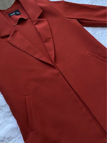 xl Beden bordo Renk KİREMİT BLAZER