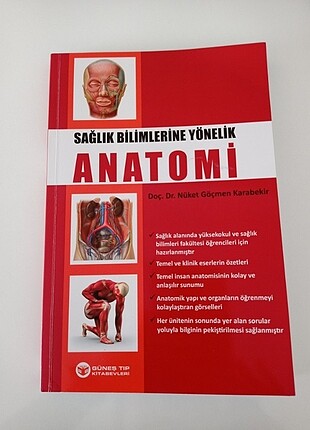Güneş tıp kitabevleri anatomi kitabı