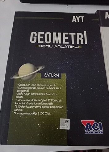  Açı yayınları ayt geometri konu ve soru bankası 