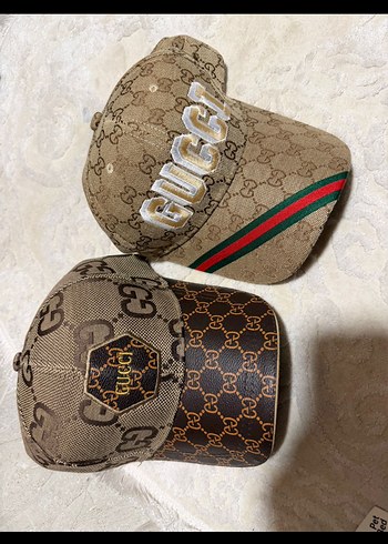 Gucci Kahverengi Street Wear Şapka iki adet