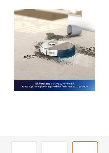Philips Akıllı Robot Süpürge - Görsel 2