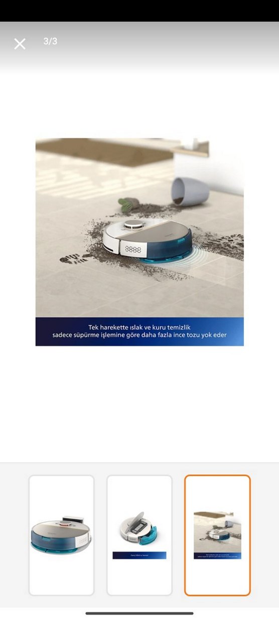 Philips Akıllı Robot Süpürge - Görsel 2