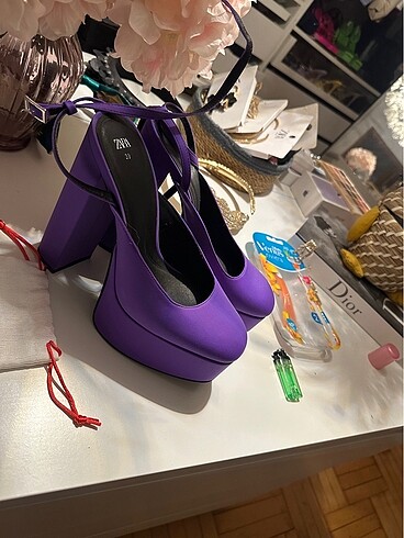 Zara Mor platform ayakkabı