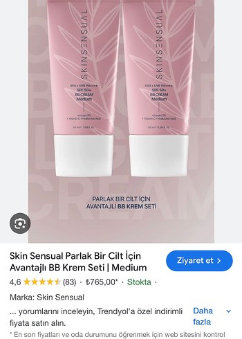 Bb krem akın Sensual marka kapalı kutu orjınal - Görsel 4