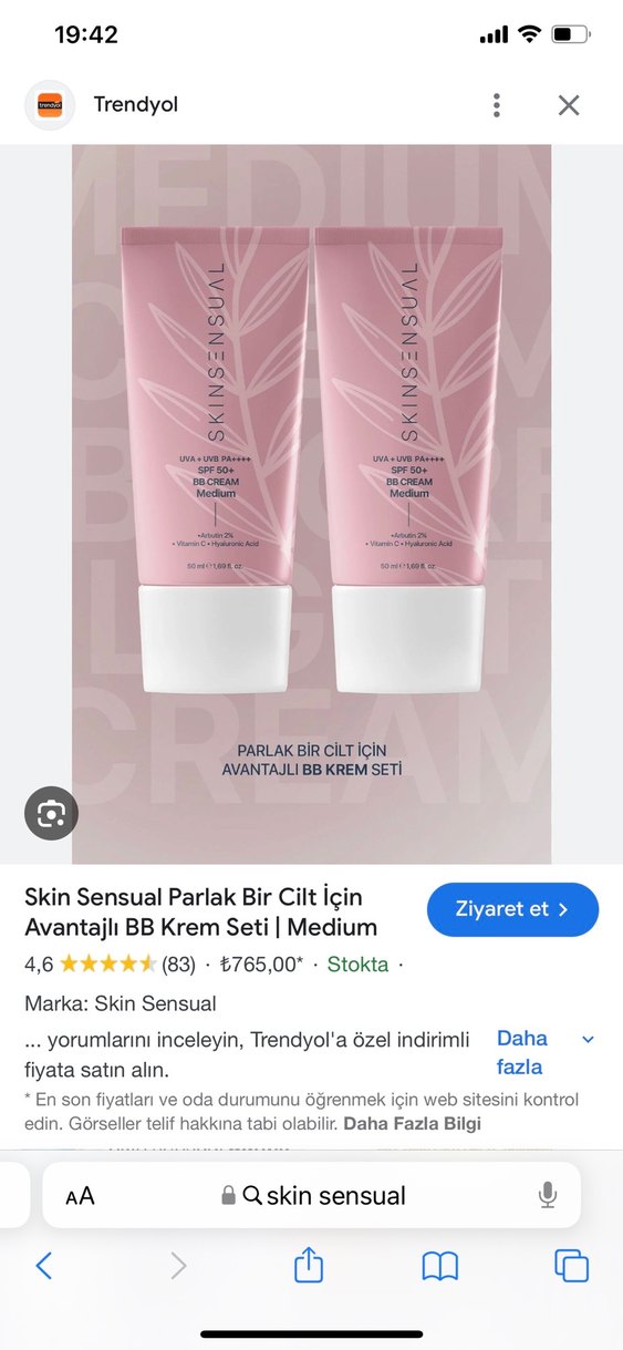 Bb krem akın Sensual marka kapalı kutu orjınal - Görsel 4