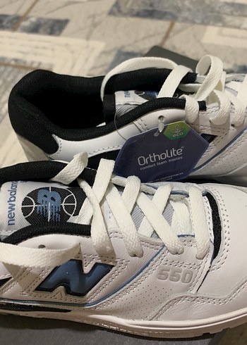 New Balance Beyaz unısex Spor Ayakkabısı - Görsel 3