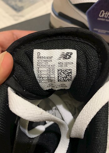 New Balance Beyaz unısex Spor Ayakkabısı - Görsel 5