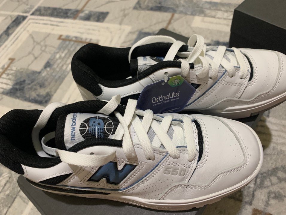 New Balance Beyaz unısex Spor Ayakkabısı - Görsel 3