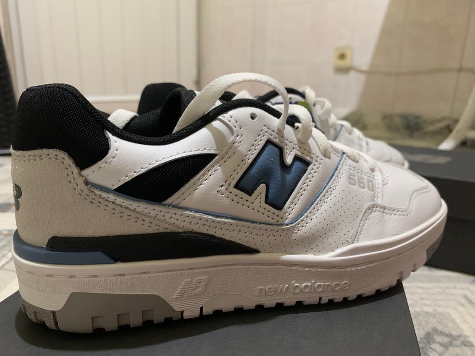 New Balance Beyaz unısex Spor Ayakkabısı - Görsel 2