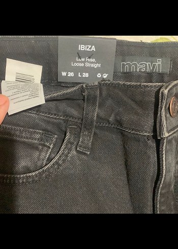 Kadın Siyah Midi Boy Regular Fit Kot Pantolon - Görsel 3