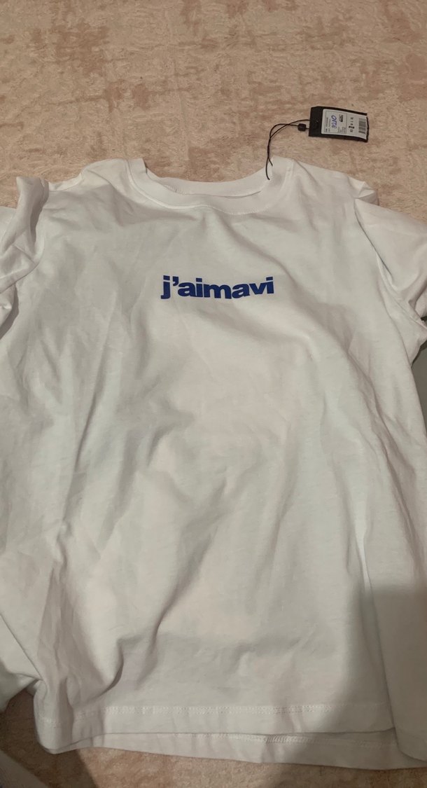 Mavi marka Beyaz Baskılı Denim Kadın Tişört - Görsel 2