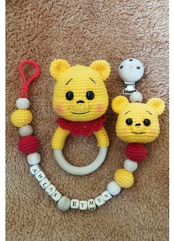 Amigurumi çıngırak set