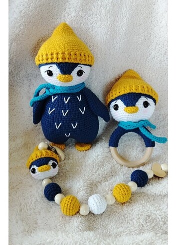 Amigurumi çıngırak set