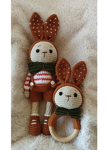 Amigurumi çıngırak set 