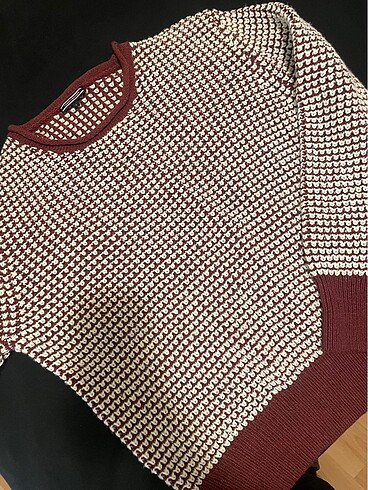 l Beden bordo Renk Tommy Hilfiger Kazak