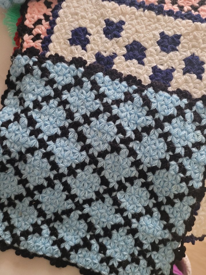 Renkli Örgü Banyo Süngeri Seti - Görsel 3