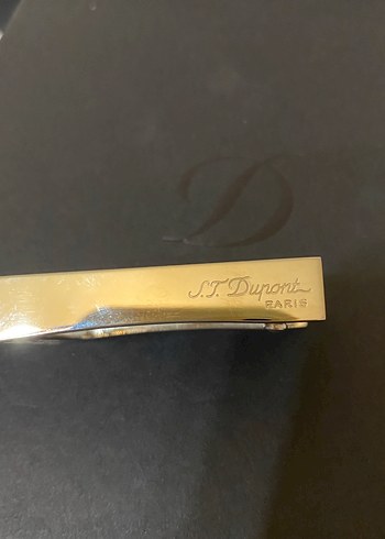 S.T. Dupont Siyah Deri Kemer - Görsel 3