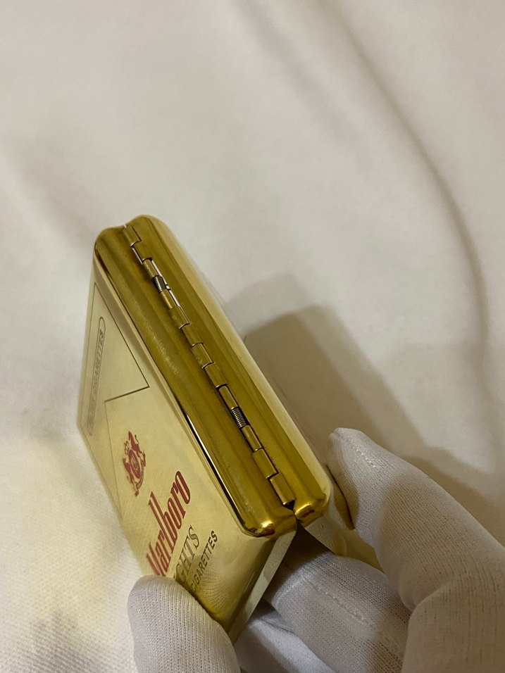 Parlak Altın Renkli Vintage pirinç tabaka - Görsel 5