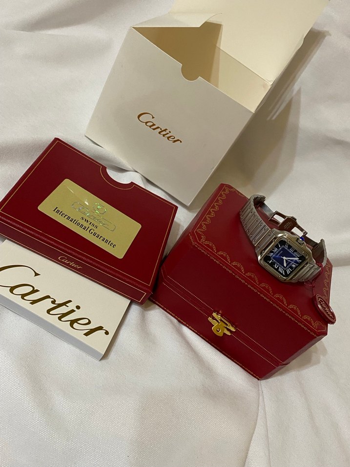 Cartier santos otomatik Saat - Görsel 5